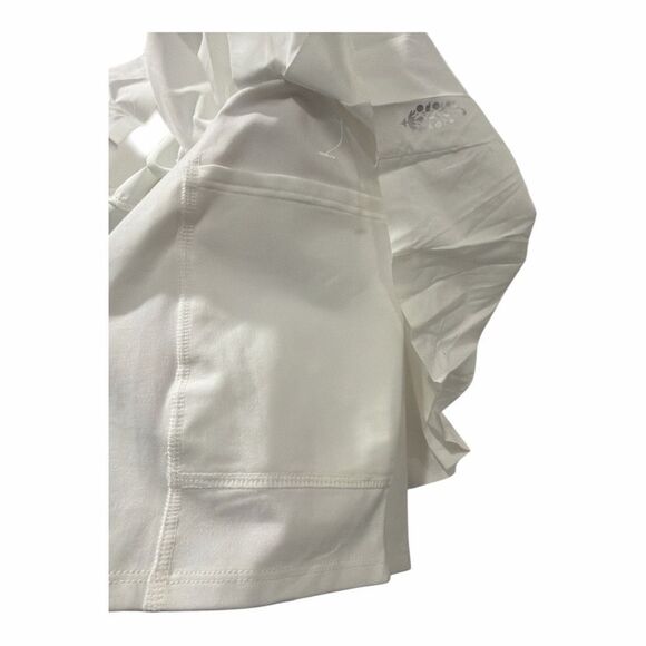 NWOT Free people White Pleated Tennis Skirt Skort With Shorts Women's Size Small - Picture 5 of 8